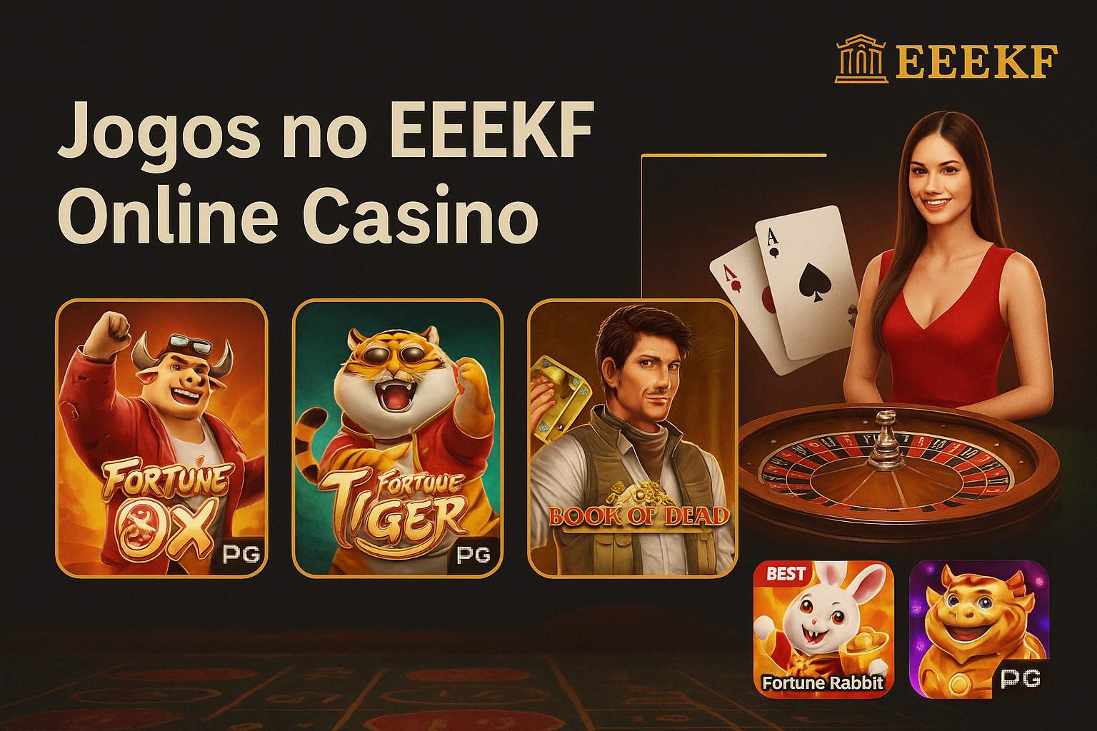 Jogos de cassino online inovadores e emocionantes na EEEKF
