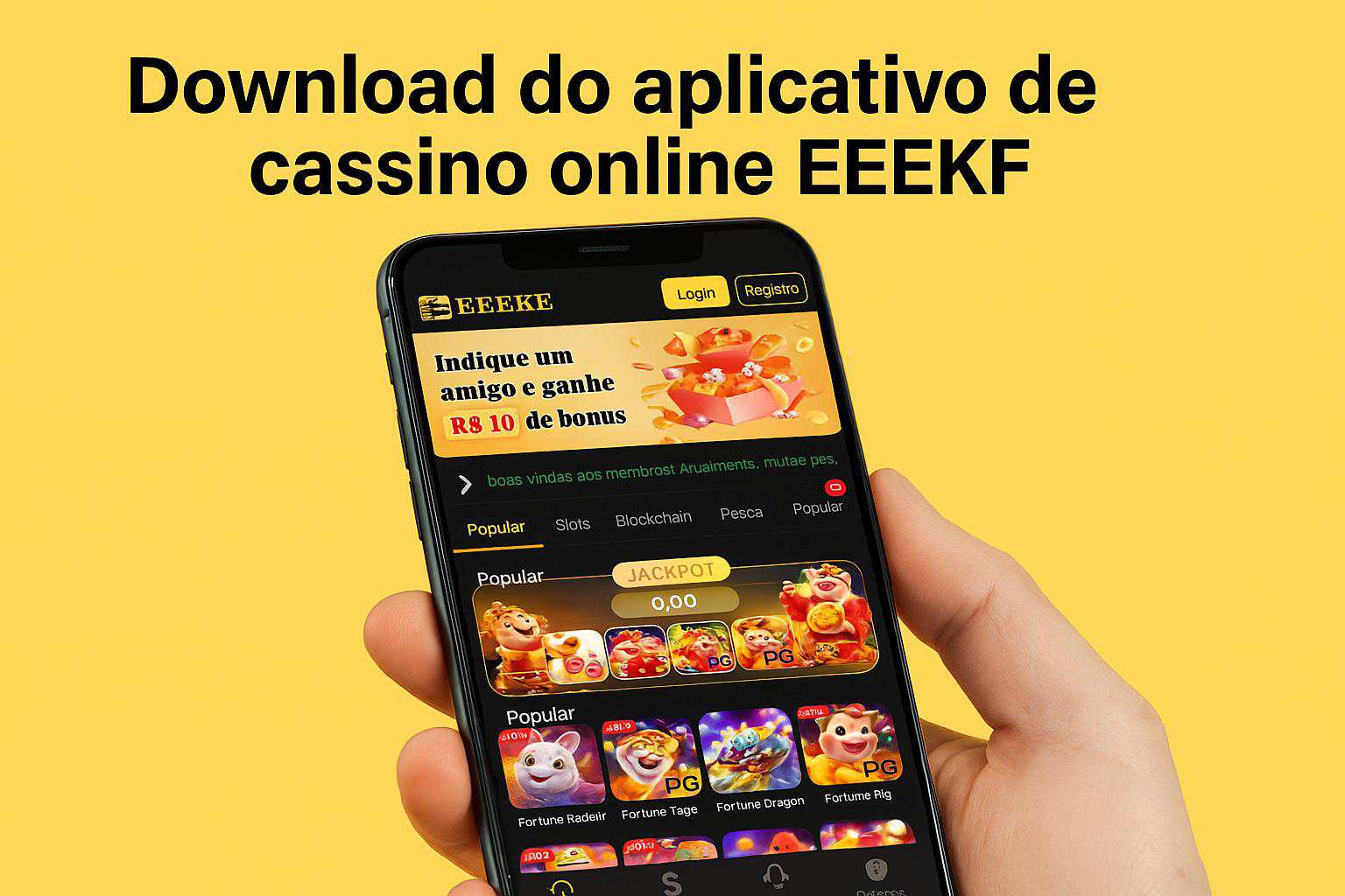 Baixar o EEEKF Cassino App