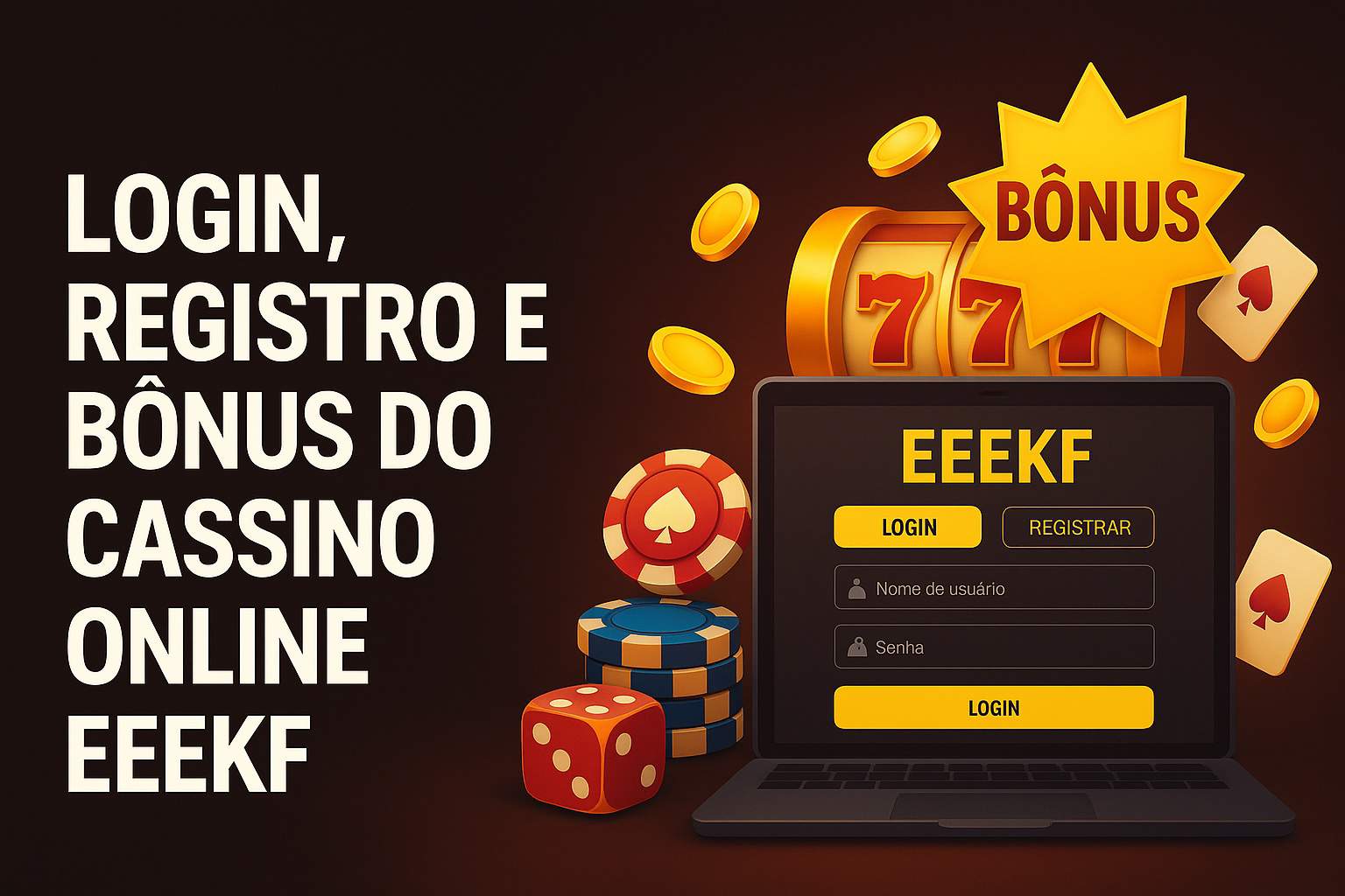 Criar uma nova Conta no plataforma EEEKF