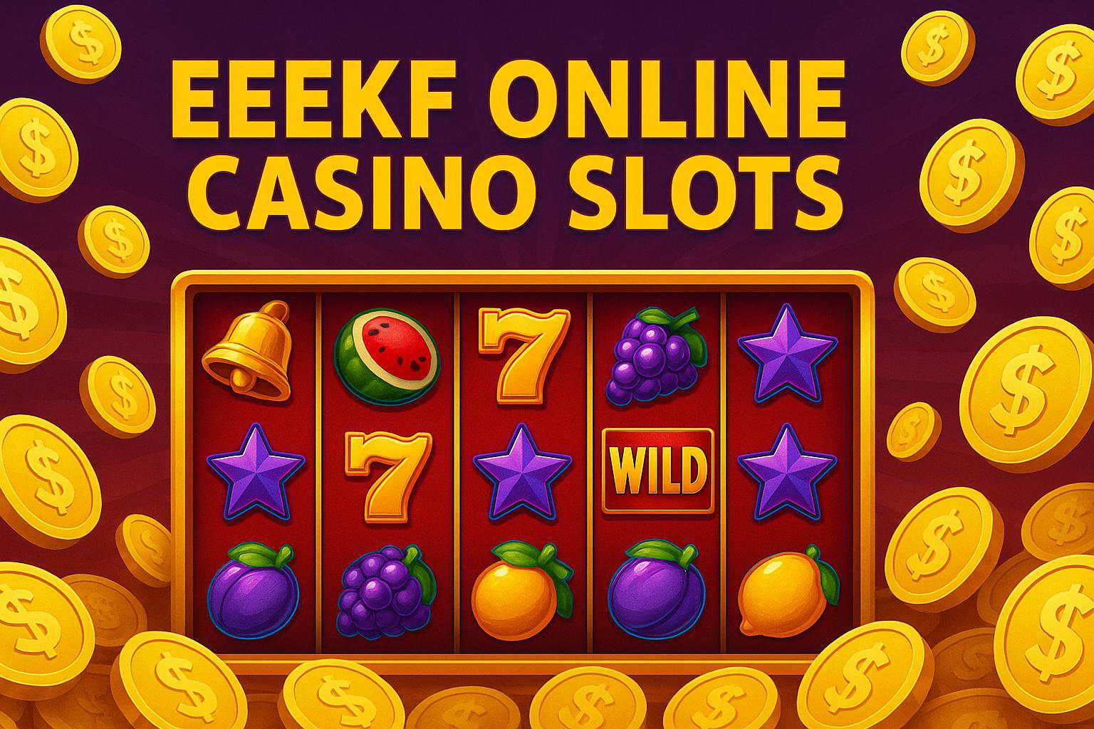 Explore o mundo das slot machines no EEEKF Casino